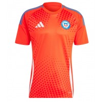 Chile Fußballbekleidung Heimtrikot Copa America 2024 Kurzarm